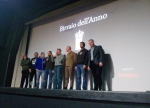 I cinque finalisti alla premiazione birraio dell'anno 2014