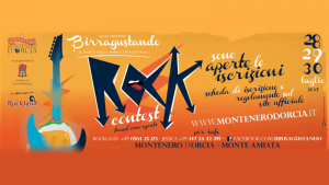 Locandina di Montenero Rock Contest Birragustando 2017