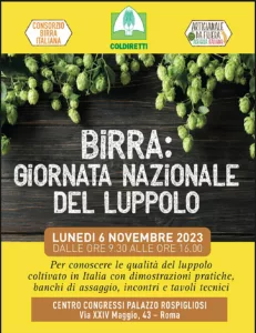 Giornata del luppolo italiano 2023 - locandina