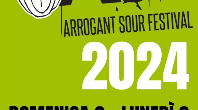 Locandina dell'Arrogant Sour Festival 2024