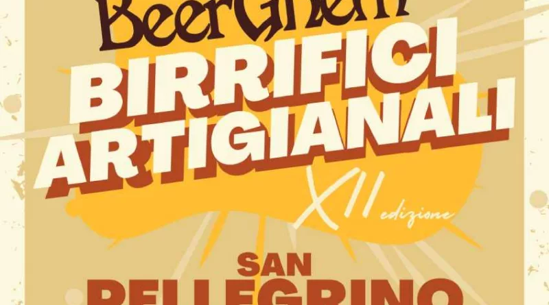 Locandina del BeerGhèm 2024 Festival dei Birrifici Artigianali di San Pellegrino Terme