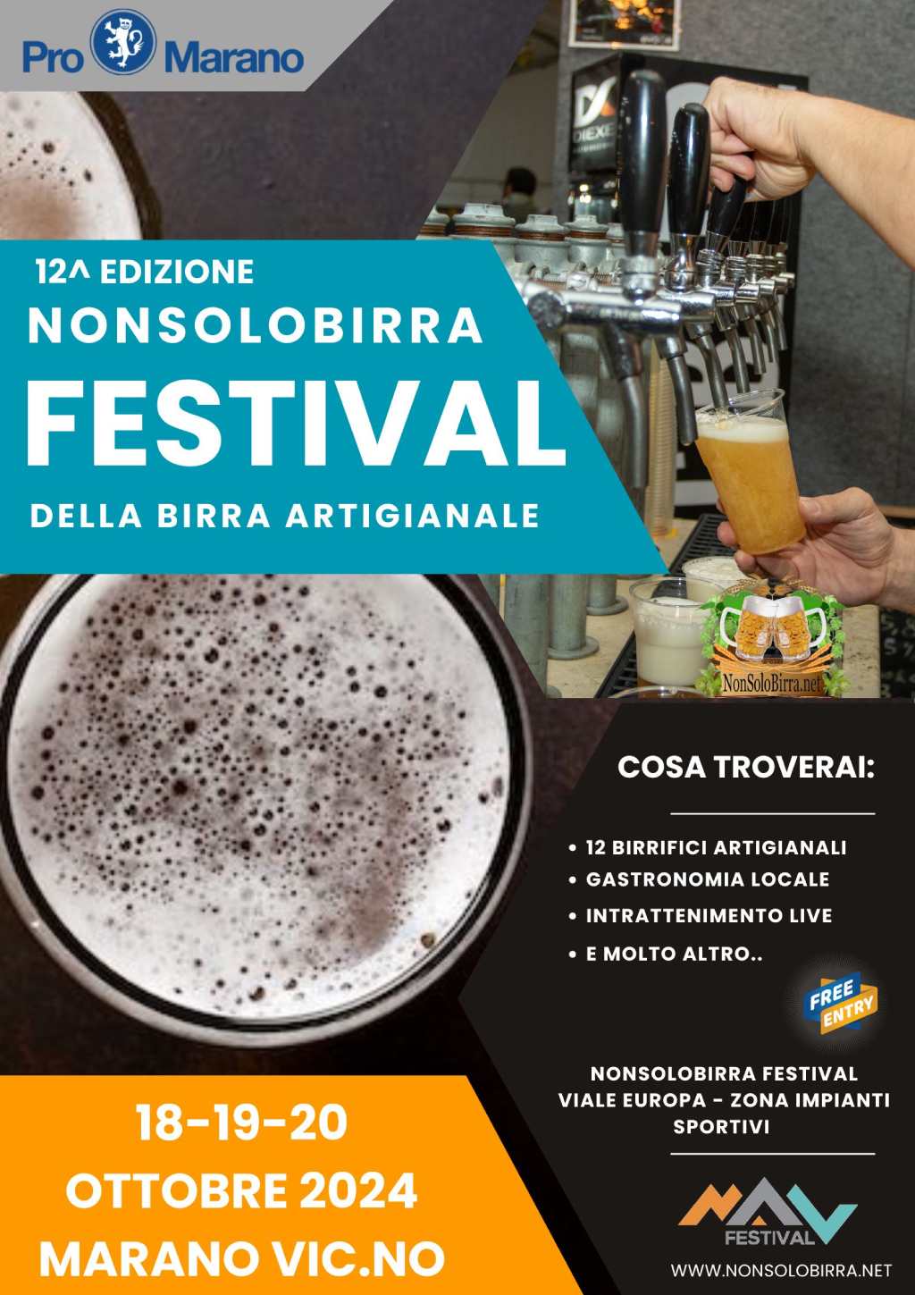 Locandina Non solo birra festival 2024