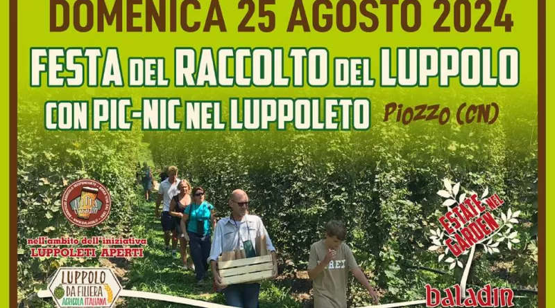 Festa del raccolto del luppolo Baladin 2024