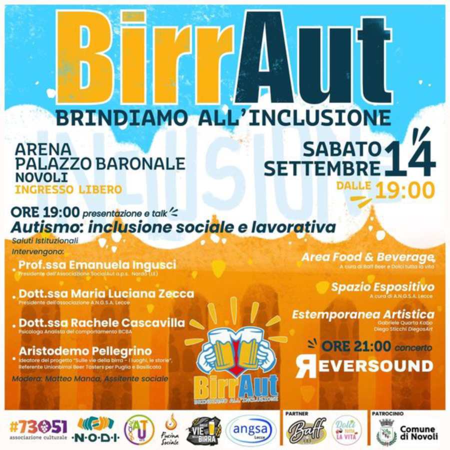 Locandina di BirrAUT – Brindiamo all’inclusione