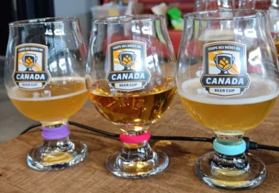 Bicchieri della Canada Beer Cup 2024