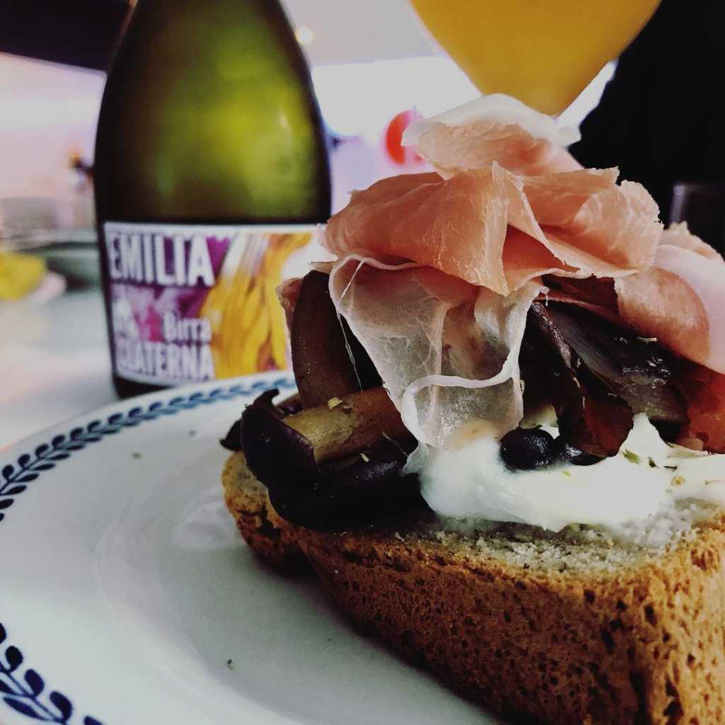 Birra artigianale Claterna e cibo