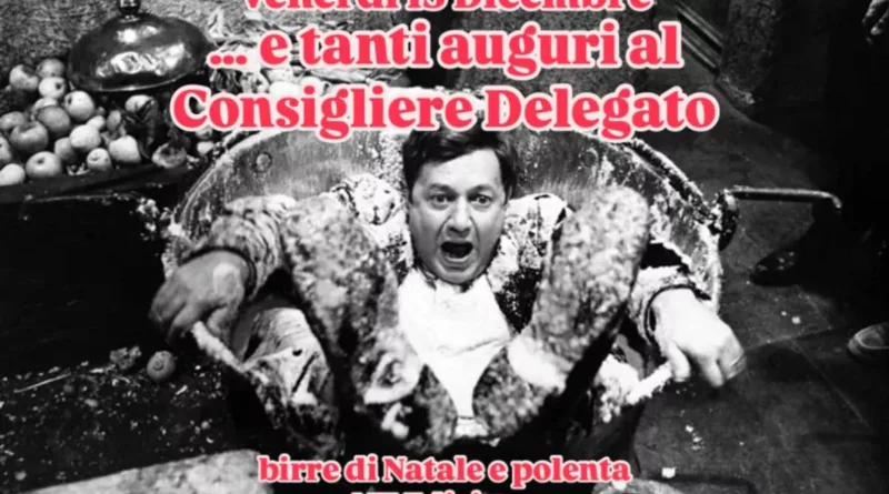 ...e tanti auguri al Consigliere Delegato. La Festa di Natale di Archea Brewery