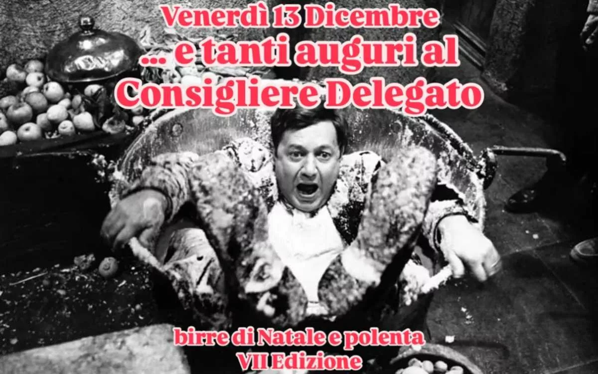 ...e tanti auguri al Consigliere Delegato. La Festa di Natale di Archea Brewery