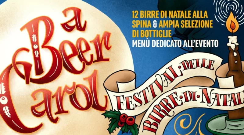 Locandina: A Beer Carol 2024, Festival delle birre di Natale