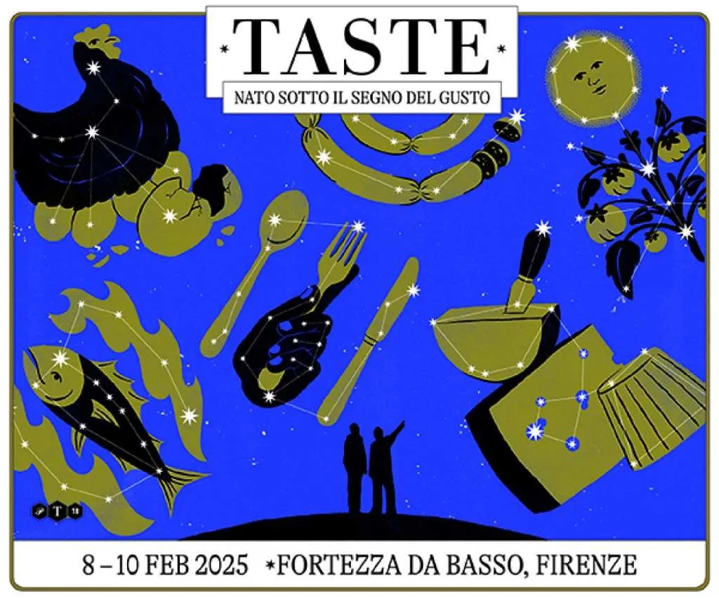 Locandina del Pitti Taste 2025 a Firenze