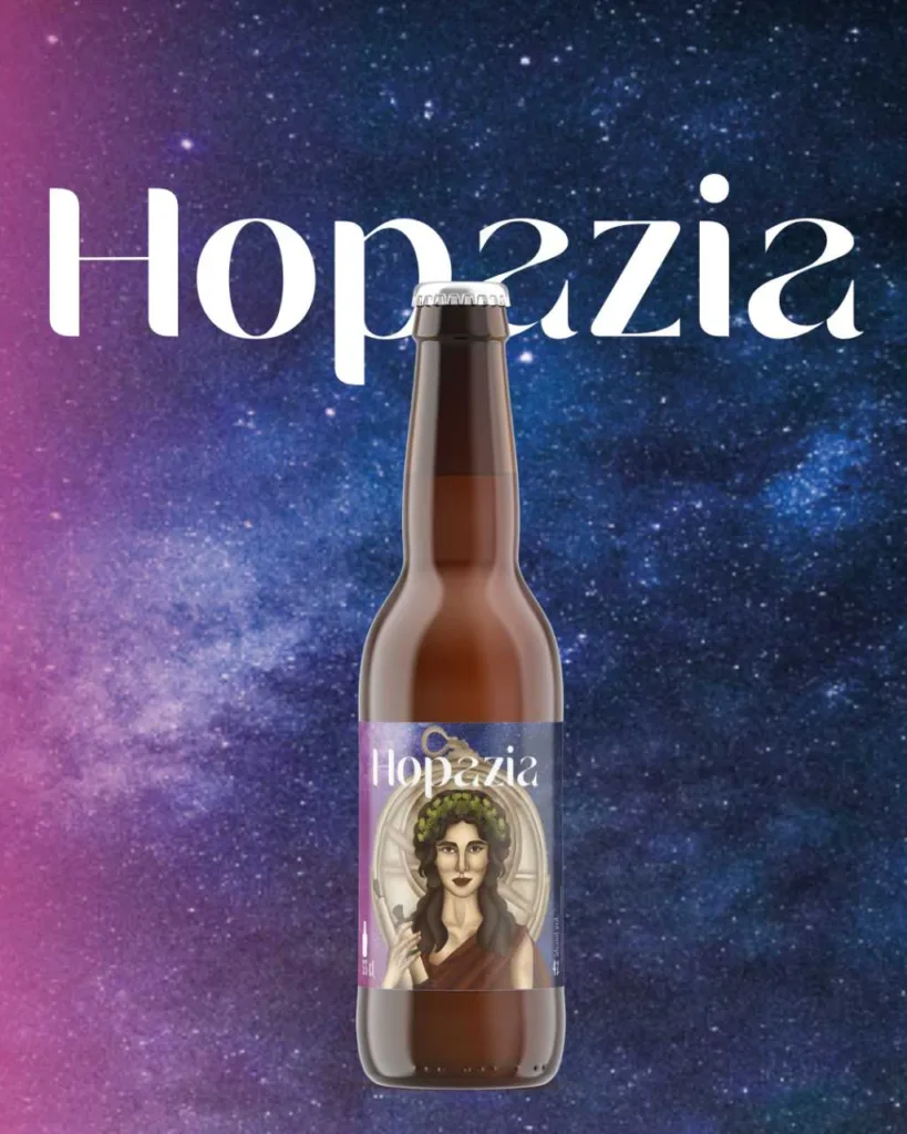 Bottiglia di birra Hopazia