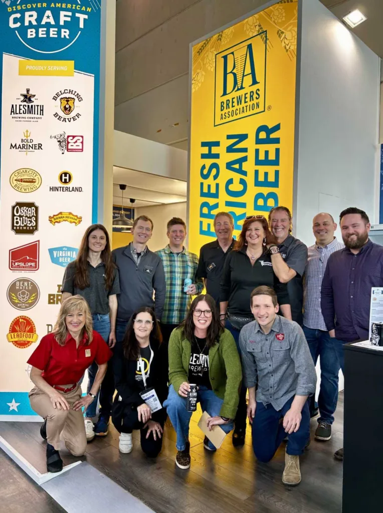 La crew americana al Beer and Food Attraction dell'anno scorso