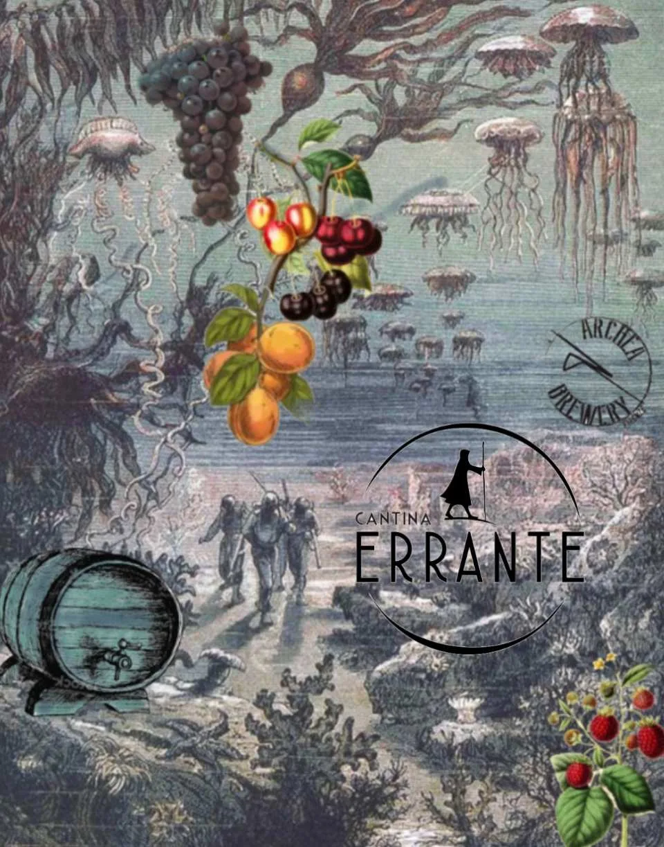 Grafica della giornata all'Archea dedicata a Cantina Errante